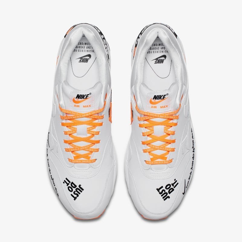 Nike air max 1 store lux just do it orange